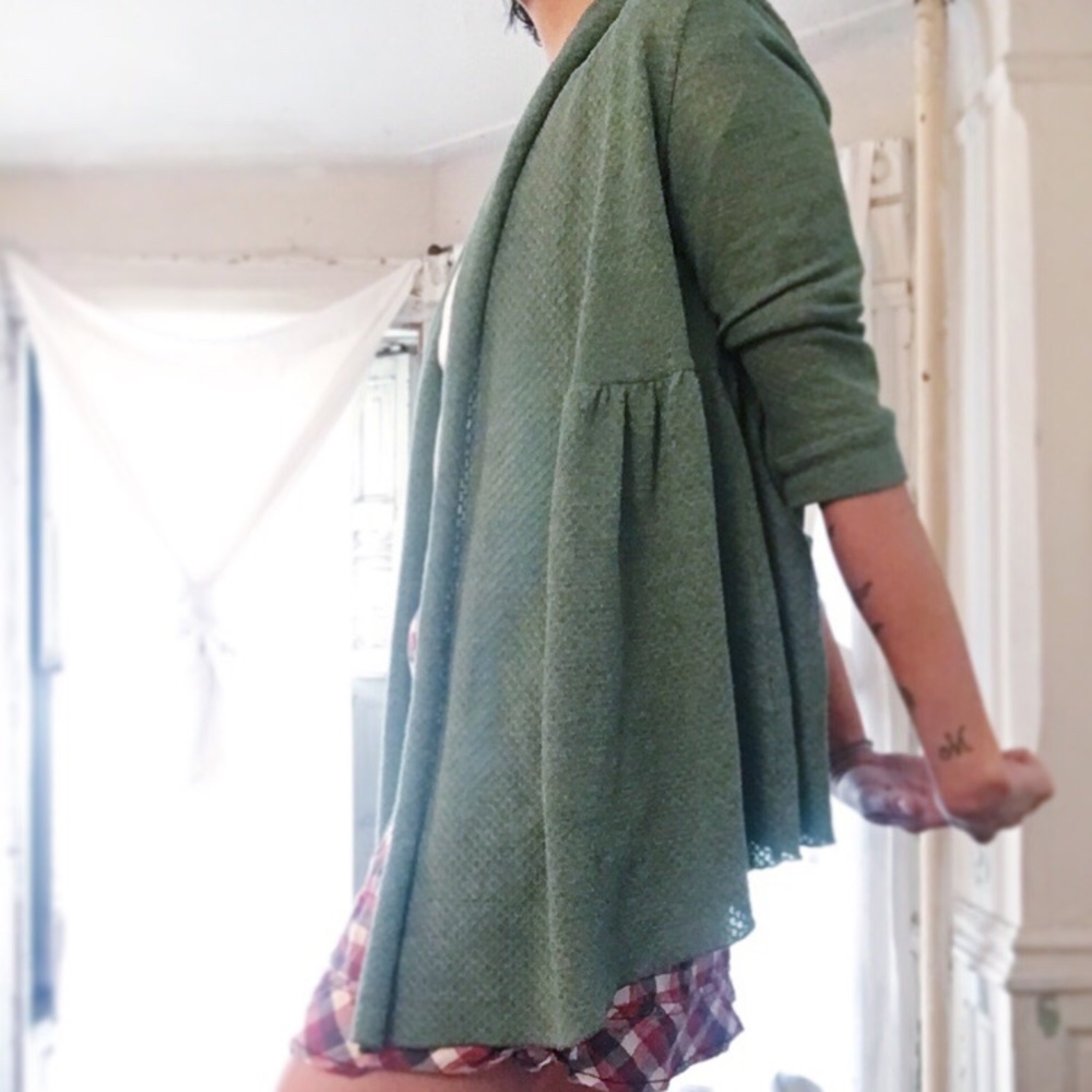 Open Front Cardigan